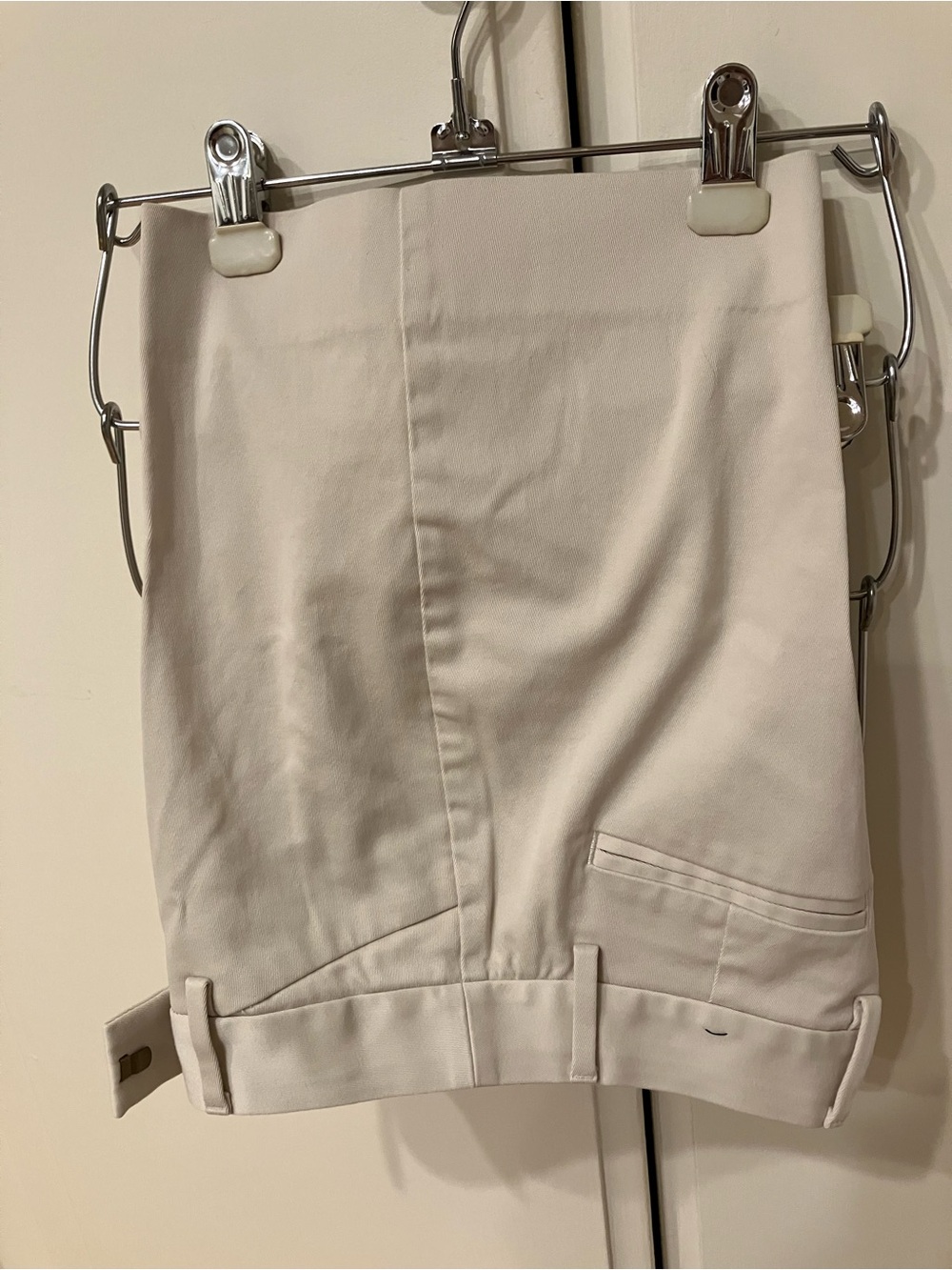 Banana Republic Cream Bermuda Shorts